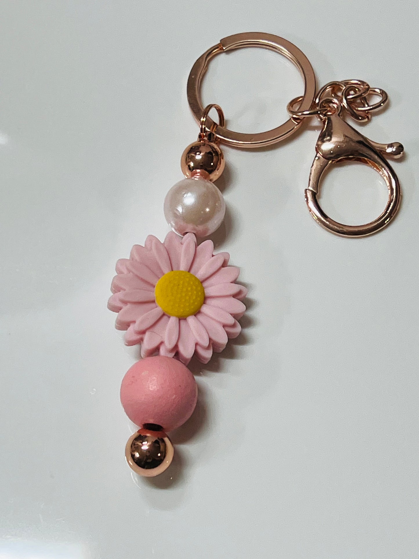 Daisy Keychain