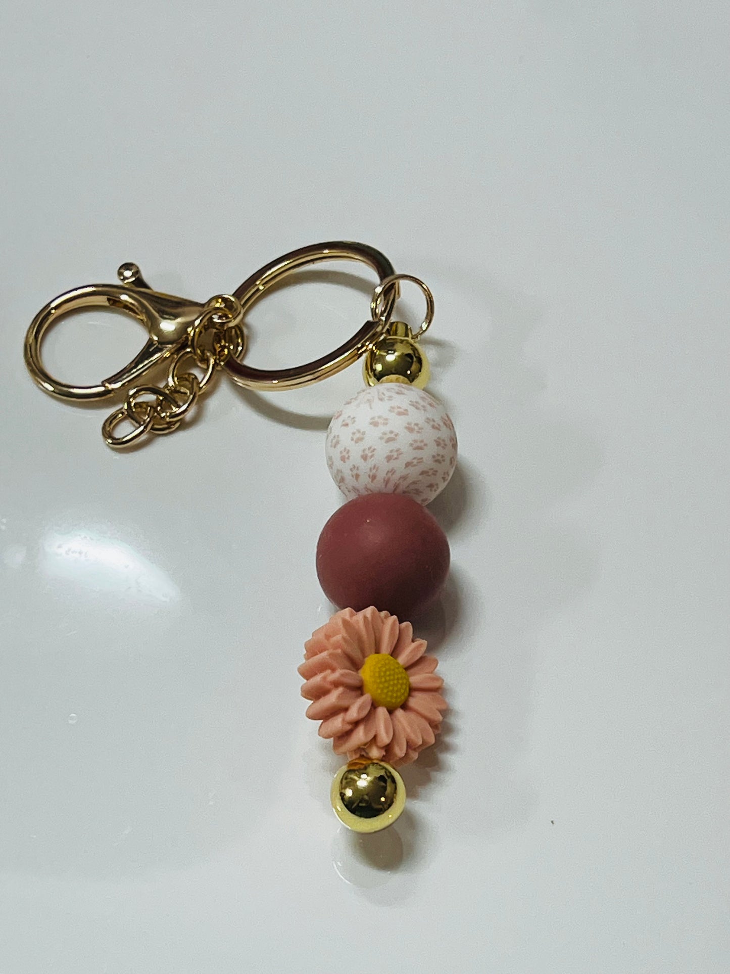 Daisy Keychain