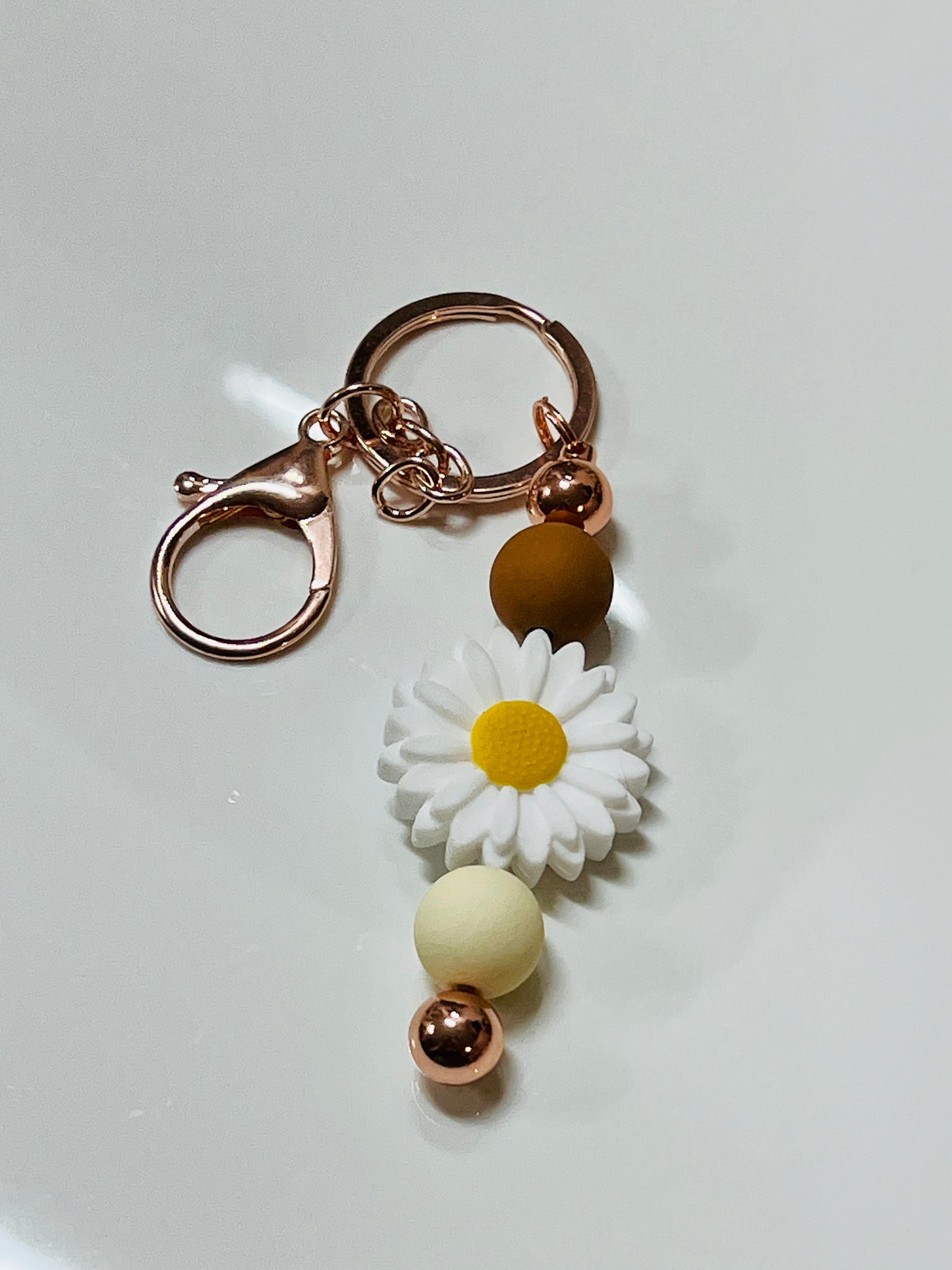 Daisy Keychain